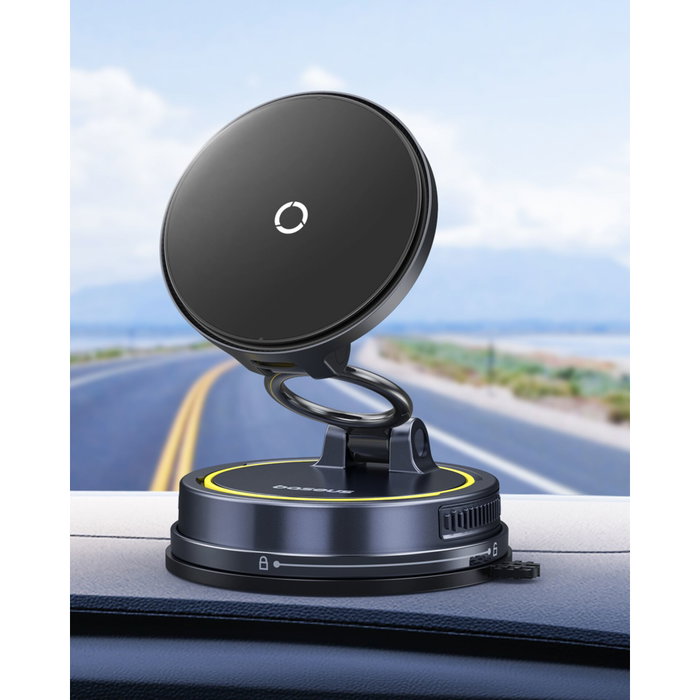Baseus C0013F01 Cargador Inalámbrico para Coche Negro Baseus C0013F01 Cargador Inalámbrico para Coche Negro