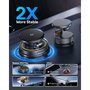 Baseus C0013F01 Cargador Inalámbrico para Coche Negro