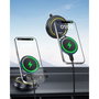 Baseus C0013F01 Cargador Inalámbrico para Coche Negro