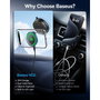 Baseus C0013F01 Cargador Inalámbrico para Coche Negro