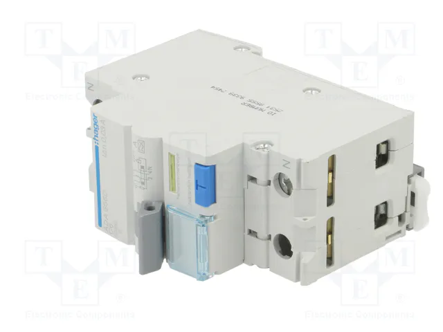 HAGER RCBO Interruptor de diversas marchas 6A 30mA 240VAC 1+N HAGER RCBO Interruptor de diversas marchas 6A 30mA 240VAC 1+N