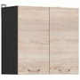 AUCUNE Junona High Furniture 60 cm - 2 puertas - Oak Sonoma
