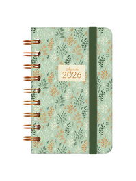 Agenda Anual (2026) Finocam Espiral You Wire-O Tapa Extra Con Goma E3 79X127 S/V Apais. Trigo