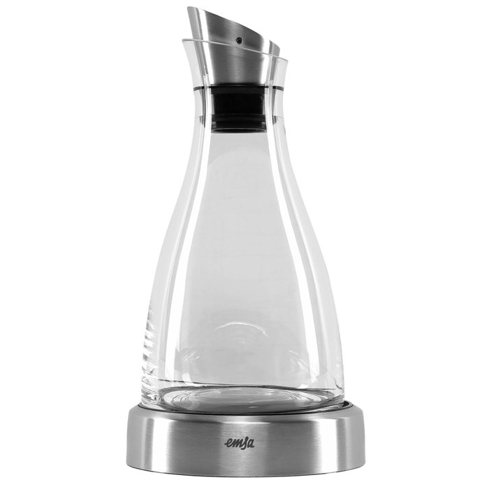 Emsa Flow Khlkaraffe 1,0l de Vidrio - Pack de 2