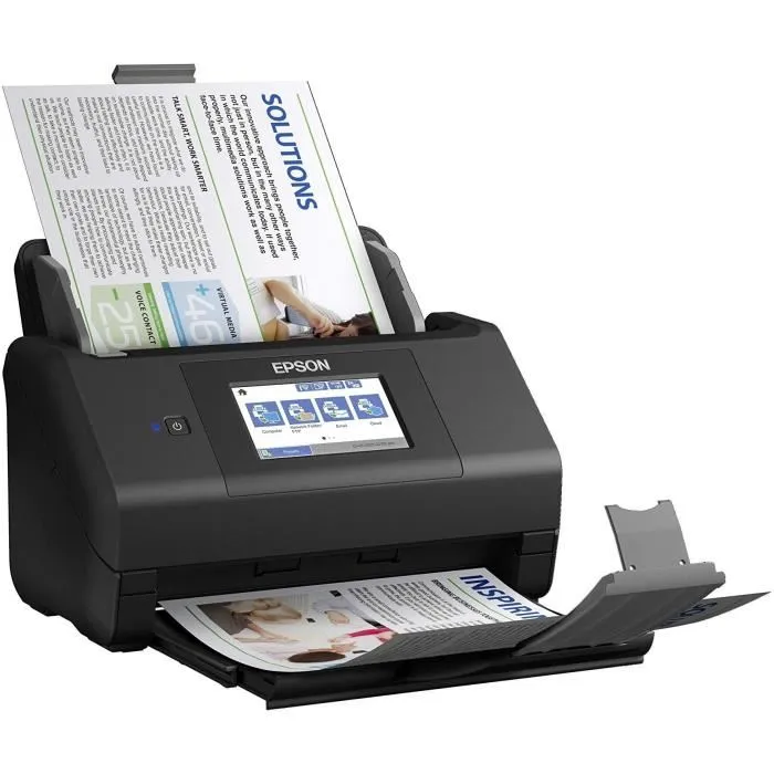 Epson WorkForce ES-580W Escáner A4 con Wi-Fi y Pantalla Táctil