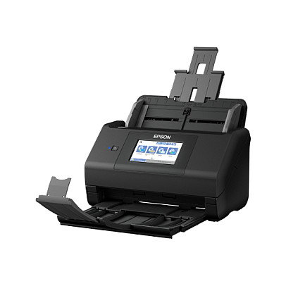 Epson WorkForce ES-580W Escáner de documentos A4 inalámbrico, 35 ppm, ADF de 100 hojas, USB 3.2, WiFi, escaneo dúplex a color, ReadyScan LED, CIS, 600 x 600 DPI