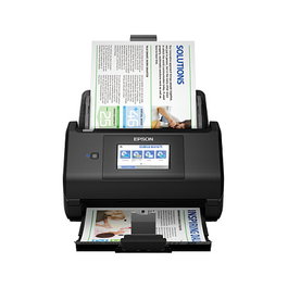 Epson WorkForce ES-580W Escáner de documentos A4 inalámbrico, 35 ppm, ADF de 100 hojas, USB 3.2, WiFi, escaneo dúplex a color, ReadyScan LED, CIS, 600 x 600 DPI