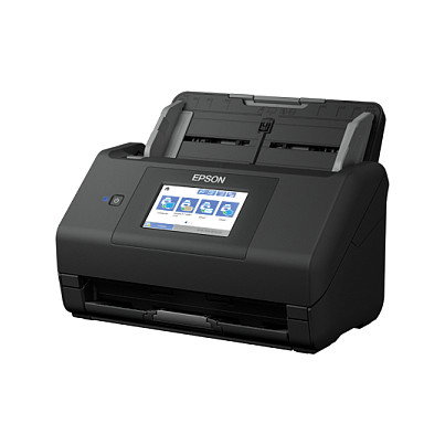 Epson WorkForce ES-580W Escáner de documentos A4 inalámbrico, 35 ppm, ADF de 100 hojas, USB 3.2, WiFi, escaneo dúplex a color, ReadyScan LED, CIS, 600 x 600 DPI