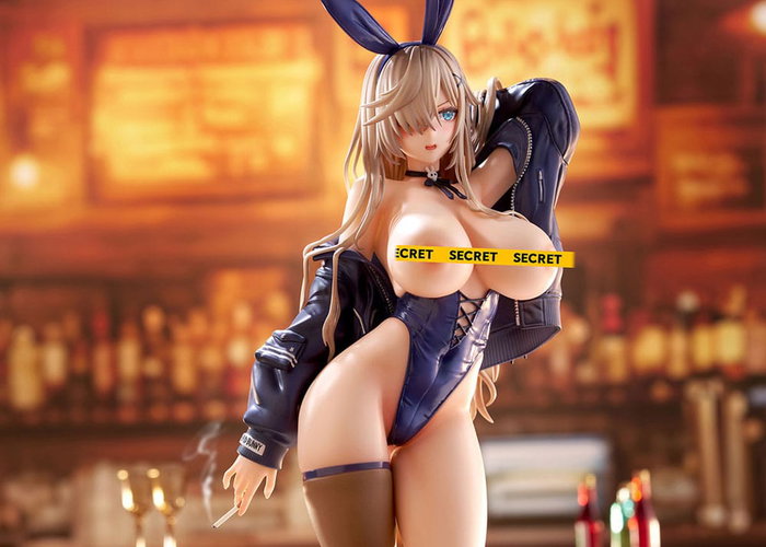 Ques Q Estatua Original Character Bad Bunny Illustration by Mataro 1/7