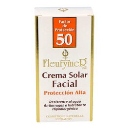 FLEURYMER Crema Solar Facial Spf-50 Tubo 80Ml Protección Rostro