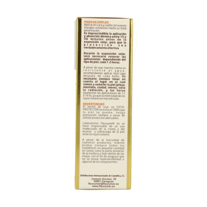 Fleurymer Crema Solar Facial SPF 50 80ml