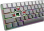 White Shark Nunchaku Teclado Gaming con Red Switch Gradient y RGB