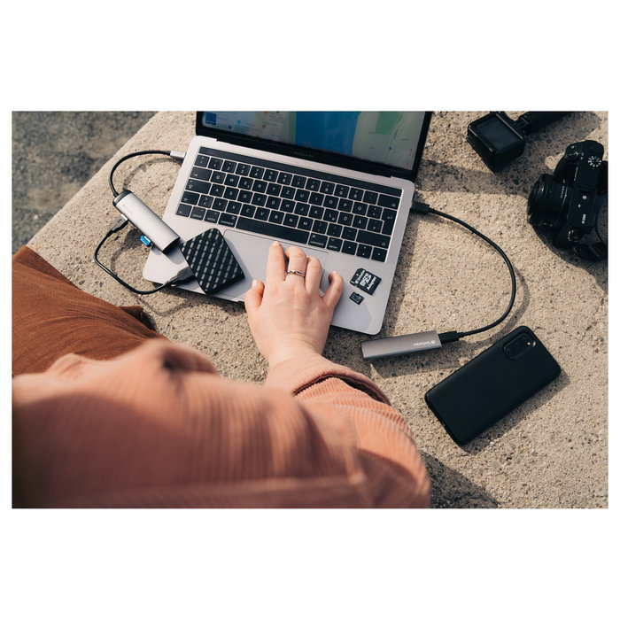 Verbatim USB-C Multiport Hub 4 puertos USB 3.2 Gen 1 Tipo A Verbatim USB-C Multiport Hub 4 puertos USB 3.2 Gen 1 Tipo A