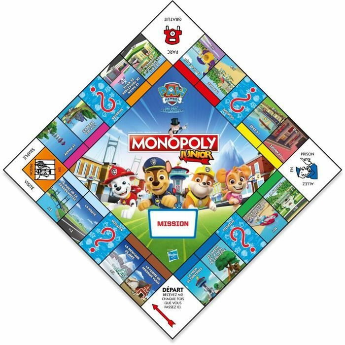 Juego de Mesa Monopoly Winning Moves Paw Patrol 27 x 6 x 27 cm