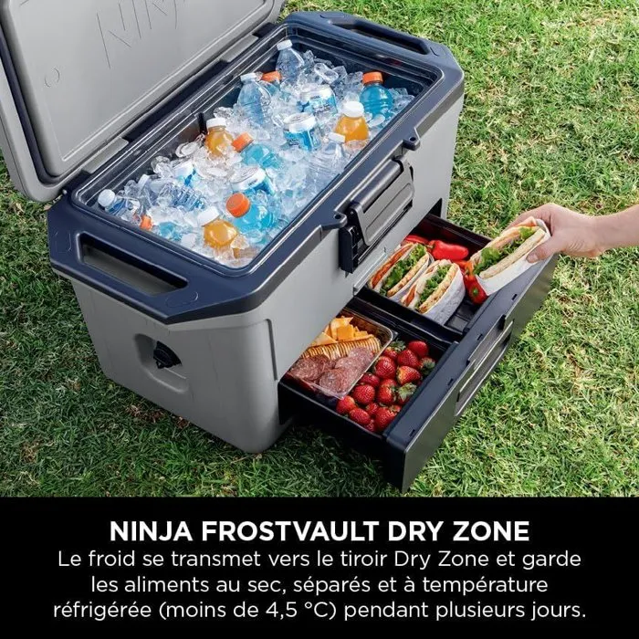 Ninja FrostVault FB151EUGY Nevera portátil rígida con ruedas 47L Gris Ninja FrostVault FB151EUGY Nevera portátil rígida con ruedas 47L Gris