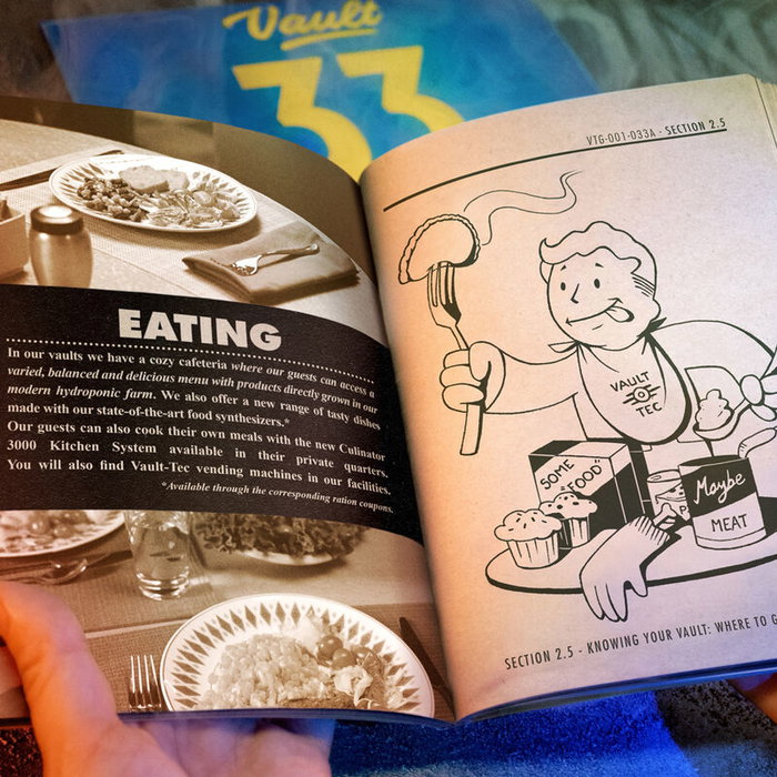 Doctor Collector Kit Lucys Dweller Fallout Guía Refugio Lucy Pin Refugio 33 Proyector Vault-Tec