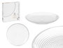 Pasabahce Set 6 Platos Postre Generation 19 cm Cristal Transparente (Set de 4)