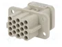 HARTING Han Q 17/0-F-c 10A plantilla de contacto hembra