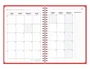 Liderpapel Agenda de oficina 2027 día por página A5 rojo