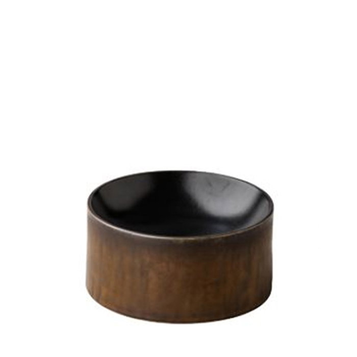 Torre Plato Black Satin /Gold 17X 7,8 cm Torre Plato Black Satin /Gold 17X 7,8 cm