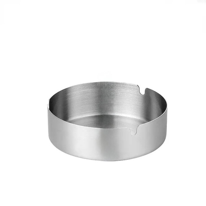 Confortime Cenicero de Acero de 12 cm (24 Unidades)