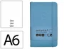 Antartik Cuaderno A6 Tapa Dura Hojas Lisas Azul Claro 100 Hojas 80gr FSC