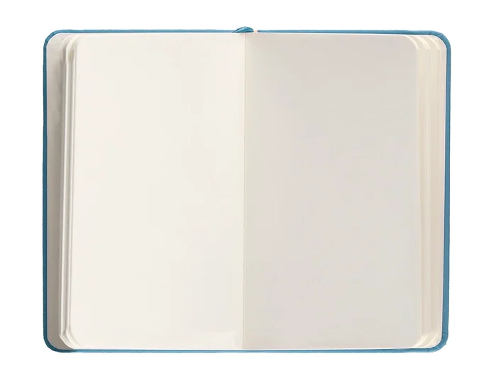 Antartik Cuaderno A6 Tapa Dura Hojas Lisas Azul Claro 100 Hojas 80gr FSC