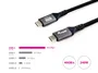 Equip Cable USB4 Gen 3 128383 USB-C a USB-C 2 m 40Gbps 240W PD 3.1 E-mark Compatible 8K@60Hz Thunderbolt 4 Negro