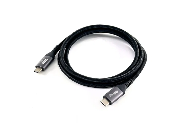 Equip Cable USB4 Gen 3 128383 USB-C a USB-C 2 m 40Gbps 240W PD 3.1 E-mark Compatible 8K@60Hz Thunderbolt 4 Negro