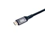 EQUIP Cable USB-C a USB-C USB 4 Gen 3x2 2m 40Gbps 240W Negro