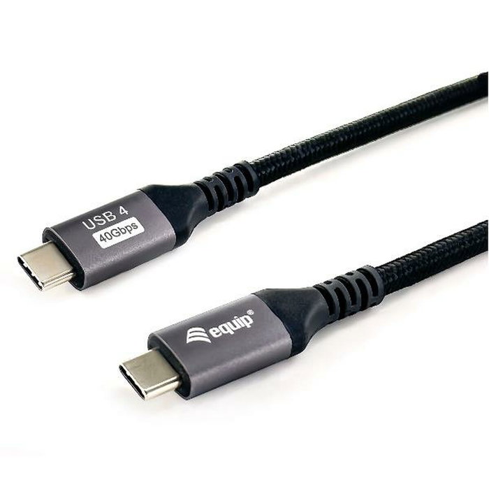 Equip Cable USB-C 4.0 a USB-C 2.0m 240W 8K/60Hz Negro