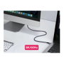 EQUIP Cable USB-C a USB-C USB 4 Gen 3x2 2m 40Gbps 240W Negro