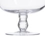 Ixia Copa de Decoración Transparente de Cristal 20 x 20 x 14 cm