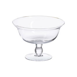 Copa Decoración Transparente Cristal 20 X 20 X 14 cm