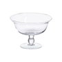 Ixia Copa de Decoración Transparente de Cristal 20 x 20 x 14 cm