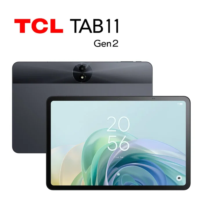 TCL Tab 11 Gen 2, 11 pulg, 256 GB, 6 GB RAM, Gris