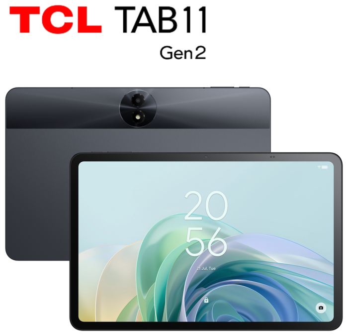 TCL Tab 11 Gen 2, 11 pulg, 256 GB, 6 GB RAM, Gris