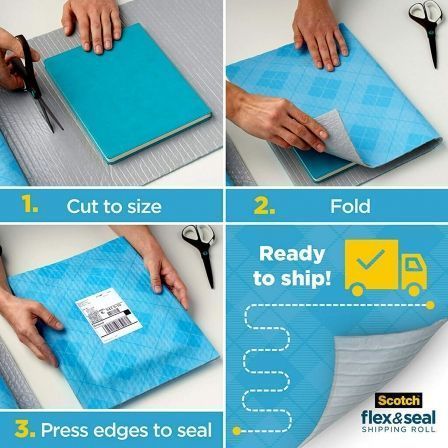 Rollo de Envío 3M Scotch Flex And Seal FS-1520-6-EU / 38cm x 6m