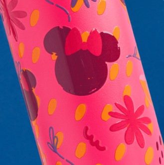 QUOKKA Botella Termo Acero Inoxidable Minnie Spring Raspberry Pink 510 ml