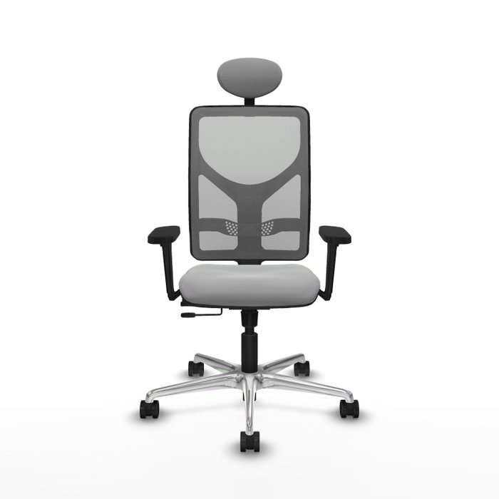 PIQUERAS Y CRESPO Silla de oficina Motilla Gris claro con mecanismo Sincro/Traslack PIQUERAS Y CRESPO Silla de oficina Motilla Gris claro con mecanismo Sincro/Traslack