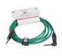 Cable Ek Audio para Guitarra Jack Recto-Acodado 3M Verde