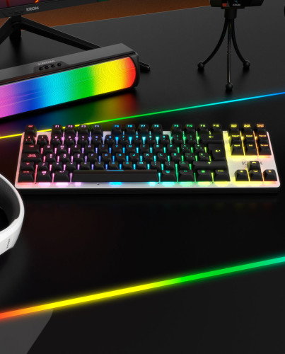 Krom Kernel PRO Teclado Mecánico Gaming TKL Inalámbrico RGB Español Krom Kernel PRO Teclado Mecánico Gaming TKL Inalámbrico RGB Español