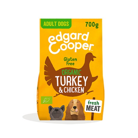 Edgard & Cooper EC Canine Adult Bio Organic Pavo y Pollo 775g Edgard & Cooper EC Canine Adult Bio Organic Pavo y Pollo 775g