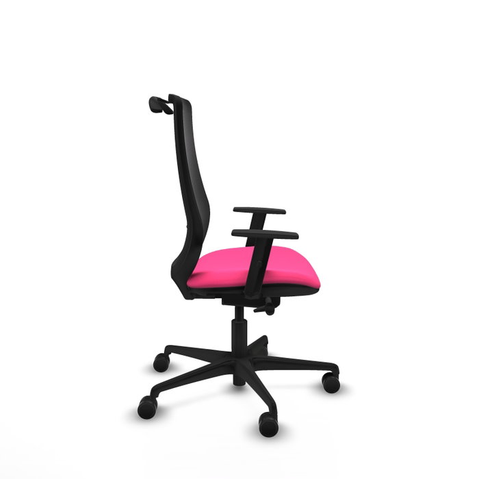 PIQUERAS Y CRESPO Silla de oficina Mardos Rosa y Negro PIQUERAS Y CRESPO Silla de oficina Mardos Rosa y Negro