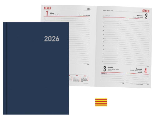 Ingraf Agenda 2026 Paris D/P 15x21 Azul Marino Catalan 356422 Ingraf Agenda 2026 Paris D/P 15x21 Azul Marino Catalan 356422
