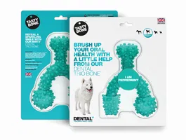 Tasty Bone Trio Menta Large Hueso Dental para Perros