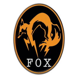 Metal Gear Solid Delta Chapa Fox Limited Edition