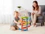 Imaginovo Juego Infantil Torre de Deslizamiento con 7 Niveles, Incluye 6 Coches, +18 Meses, 38x32x14cm