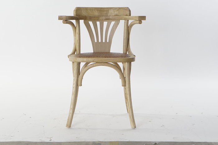 DKD Home Decor Silla Horeca Natural 46 x 78 x 57 cm (2 Unidades) Ratán Olmo