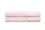 Mijölnir Pitircik - Powder Juego de Toallas de Baño 100% Algodón 510 gr/m² 70 x 140 cm Polvo y Blanco